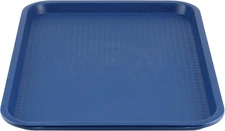 5 Pack Plastic Fast Food Tray, 14X10 Inch Plastic Cafeteria Trays with Textur...