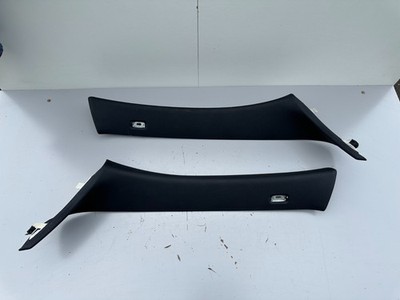 BMW E81 E87 1 Series - Pair of Front Windscreen A Pillar Trims Black M Sport