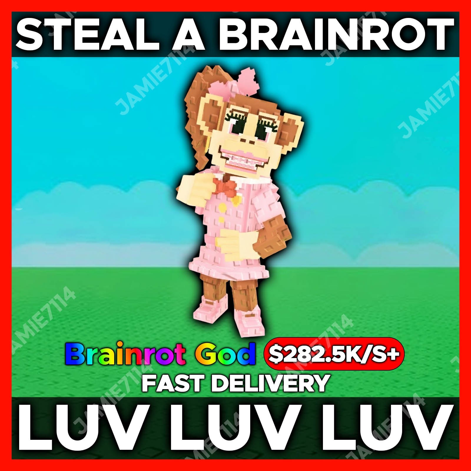 ✅LUV LUV LUV|💰STEAL A BRAINROT‼️FAST & EASY DELIVER