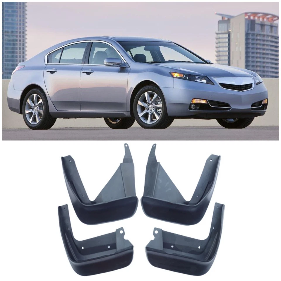 Protector guardabarros guardabarros para Acura TL 2009-2014 sedán Foto 2 de 2