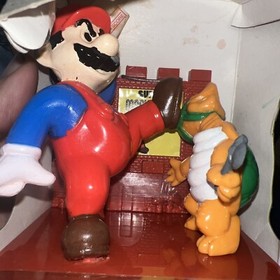 VTG Nintendo Hasbro 1988 Super Mario Bros Trophy Figure Hammer Brother Koopa NES