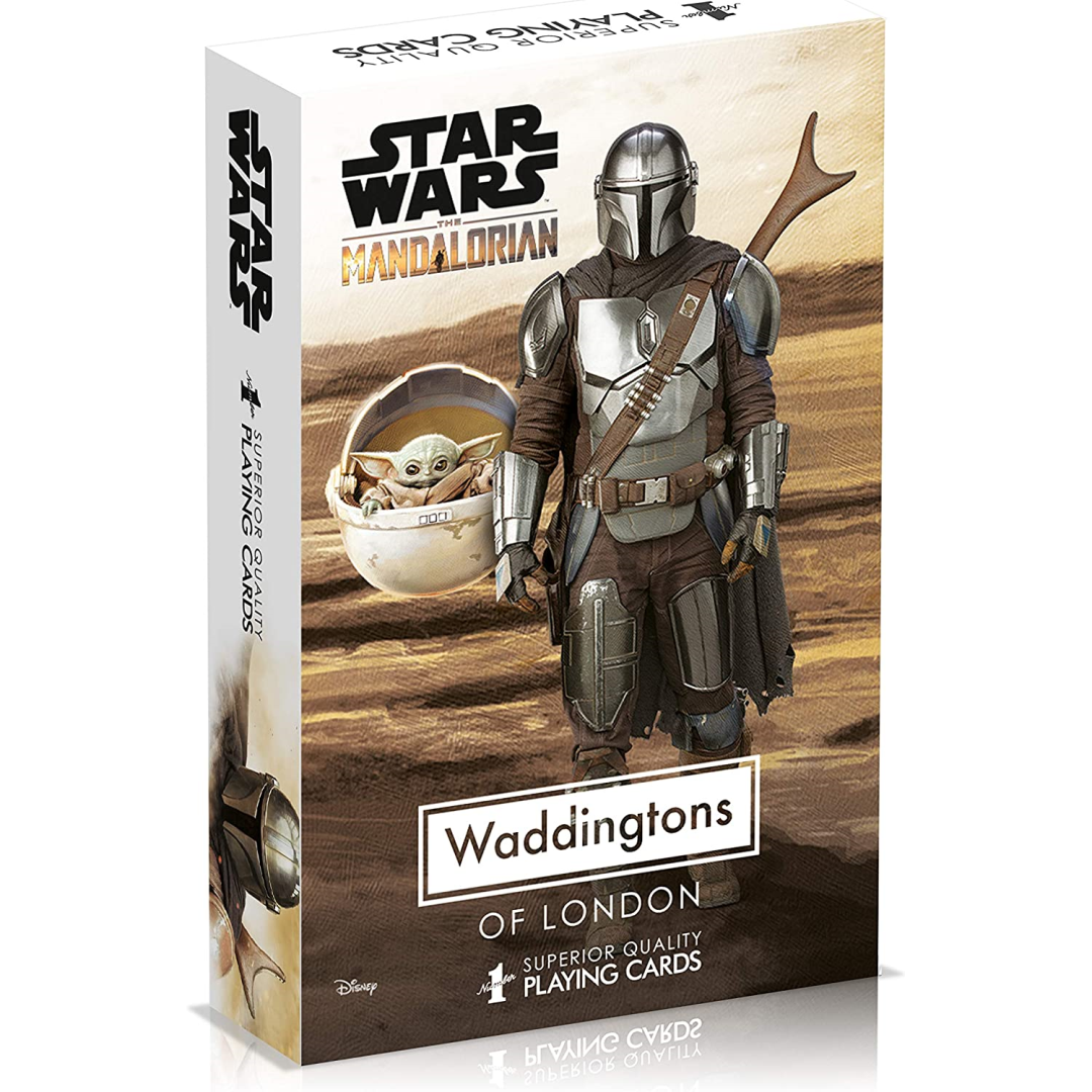 Waddingtons of London Number 1 Star Wars The Mandalorian Playing Cards
