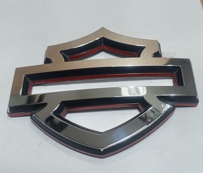 Gold Gas Tank Emblems 3.5 Inch Motorcycle Adhesive Badges