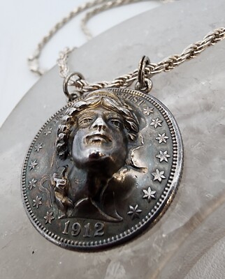 アクセサリー vintage silver 925 necklace Vintage Unusual 925 Sterling Silver Chain Necklace, Signed