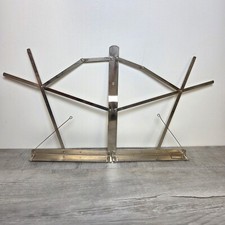 Hamilton Deluxe Folding Compact Music Stand Stainless Steel KB900B EUC