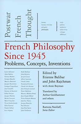 French Philosophy Since 1945: Problems, Concepts, Inven - HardBack NEW  2011-05-