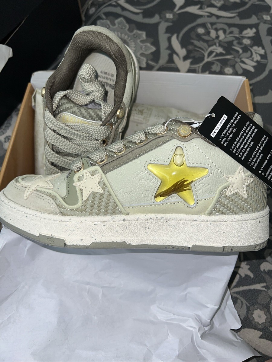 国内未入荷 kaalixto - Retro Star Sneakers-Lace Limited KAALIXTO-Retro Star Sneakers-Lace Limited