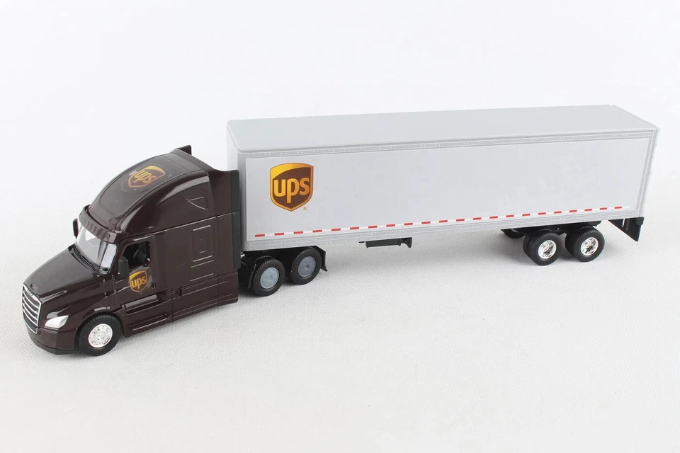 UPS 11.25" Tractor Trailer Daron Toys Diecast & Plastic 1:64 Scale - Image 2 of 3