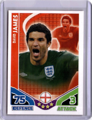 #056 - DAVID JAMES - ENGLAND - TOPPS MATCH ATTAX 2010 WC