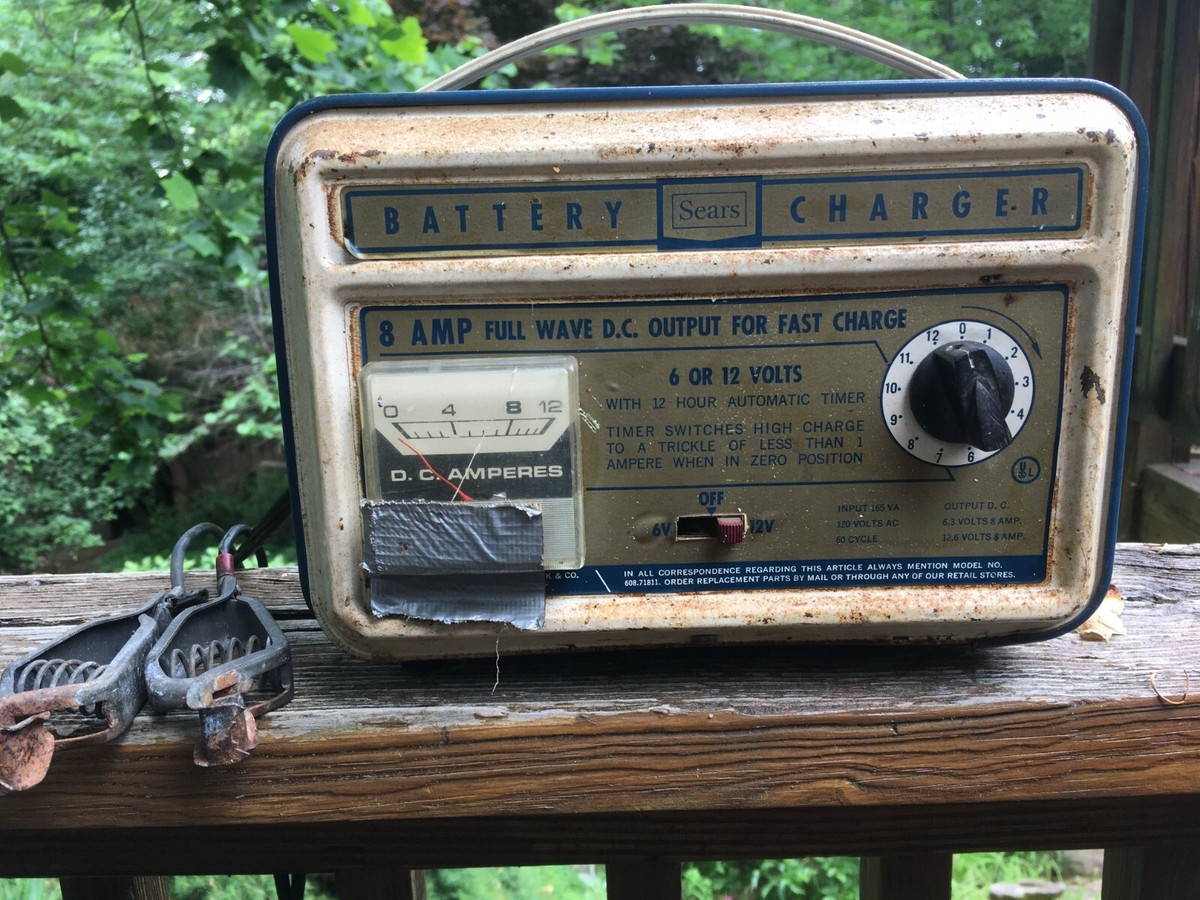 置物 vintage battery charger JUNK Saving a Junked Schauer Model B4612 Battery Charger - YouTube