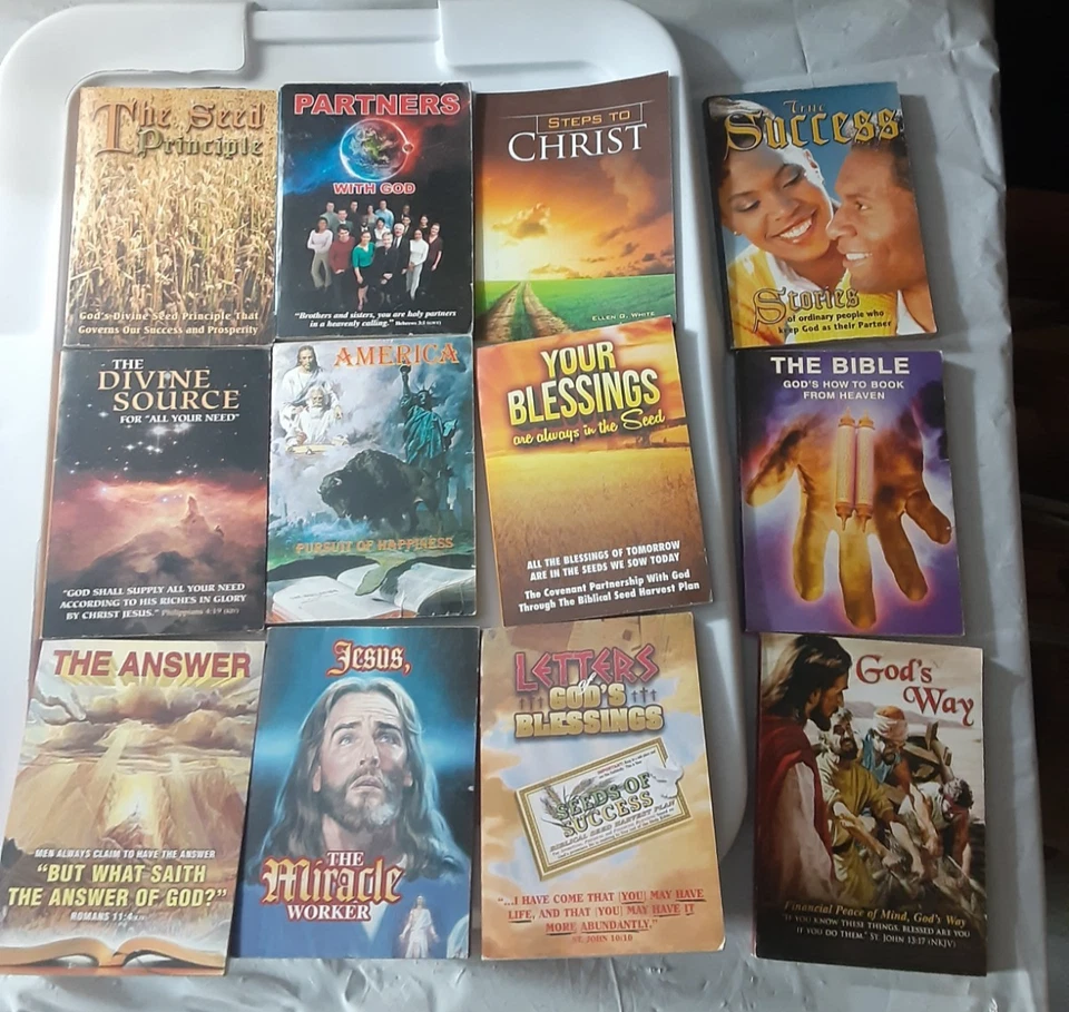 Lot of 21 Christian Inspirational Booklets – Faith, Blessings, Salvation - Image 2 of 4