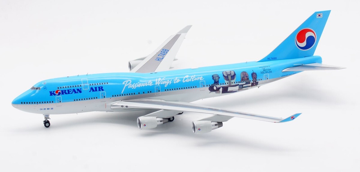 JC Wings 1:200 大韓航空 B747-400 HL7488 1:200 JC Wings Korean Air 