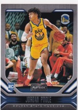 2019-20 CHRONICLES PLAYBOOK RC JORDAN POOLE GOLDEN STATE WARRIORS (BZ)-3529