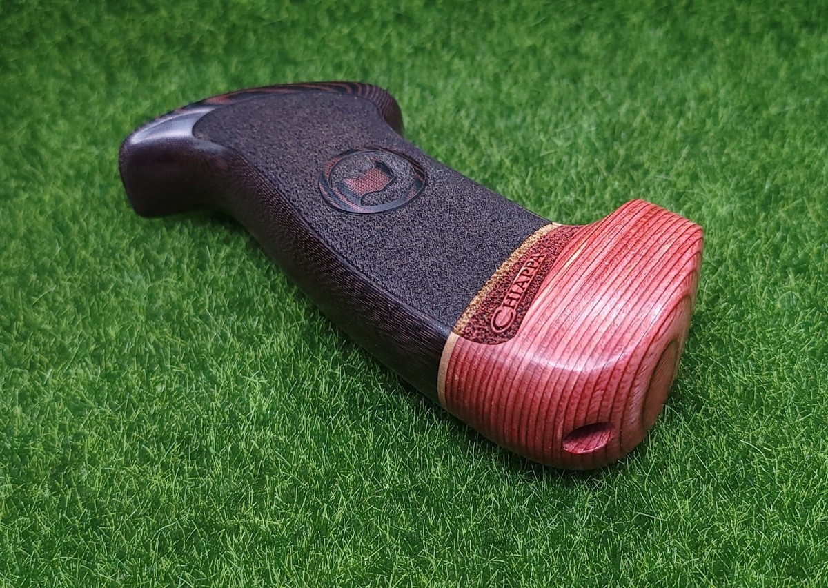 Chiappa Rhino Hogue Walnut Wood Micarta Grip w/ Rosewood Big Butt