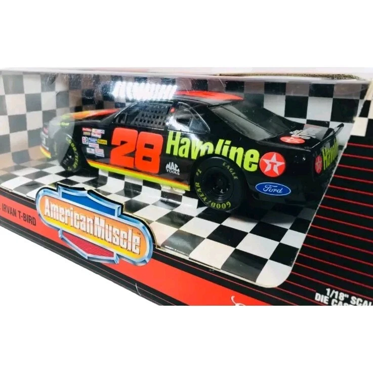 American Muscle Ertl 1/18 Texaco Havoline Ford Jarrett T-Bird Officially License - Image 3 of 4