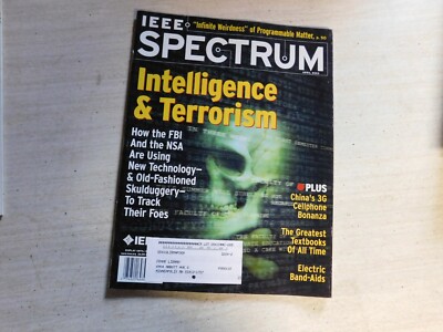 IEEE Spectrum Technology Magazine September 2003 April