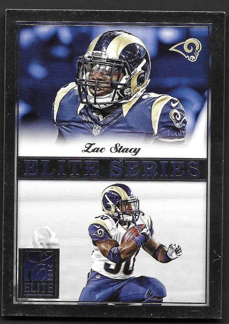 ステーシー　TIMEStwo 2014 Elite Series Silver #26 Zac Stacy Los Angeles Rams | eBay