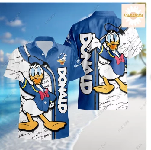 Halloween Donald Duck 3D HAWAII SHIRT