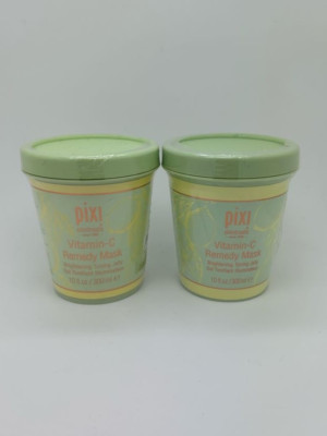 New Lot 2 Pixi Skintreats Vitamin C Remedy Mask Brightening Toning Jelly Gel