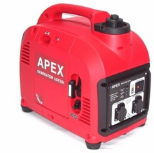 Inverter Stromerzeuger leise Generator 2x 230V Stromgenerator 2000W 06287