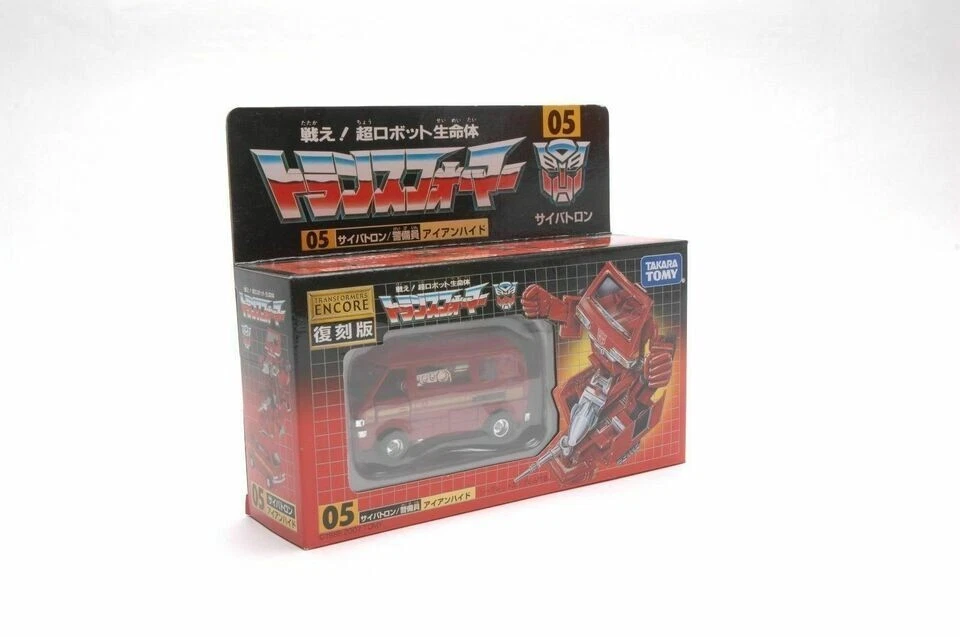 SALE NEW Hot G1 Transformers Autobot Security IRONHIDE Van Robot SEALED Reissue - Image 2 of 3