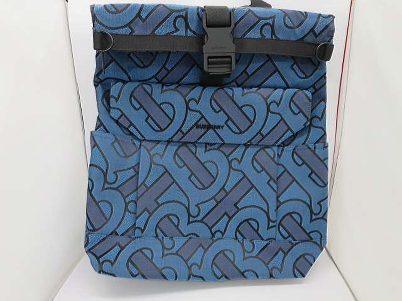 Monogram Jacquard Polyamide Backpack BURBERRY 1210a