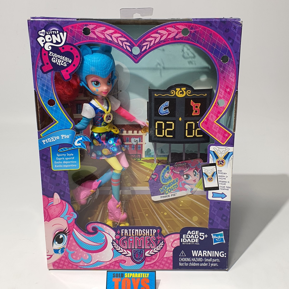 My Little Pony Equestria Girls PINKIE PIE Sporty Style Friendship