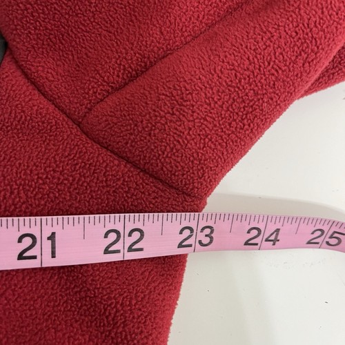 The North Face Giacca Uomo Grande Rosso Chimborazo Full Zip Foderata Sherpa - Foto 23 di 24