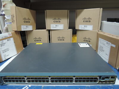 Cisco WS-C2960S-48LPS-L 2960S 48Port GIG POE+ switch WITH STACK .90 Ds wanty.