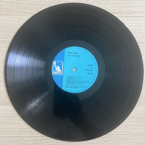 IKE AND TINA TURNER - OUTTA SEASON - UK ISSUE 1969 LBS 83241 BLUE THUMB *READ* - Picture 11 of 12