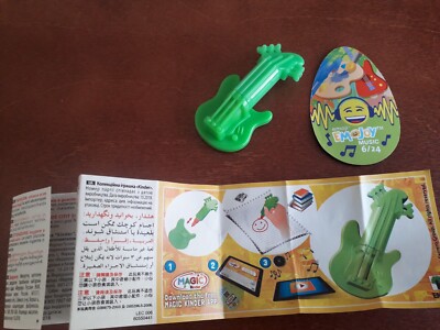 Ü-EI Kinder Joy Emoji D 2019 Serie Gelb EN 595 + BPZ.