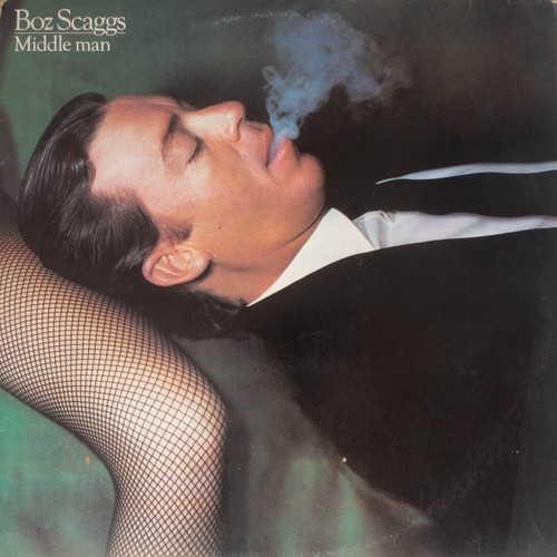 BOZ SCAGGS - MIDDLE MAN - Vinyl LP - CBS - 1980 - VG - FREE POSTAGE (643)