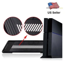 Vertical Stand Dock Mount Holder For Sony Playstation 4 PS4 Console - NEW