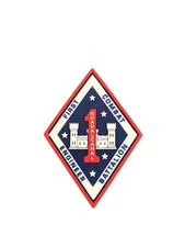 1st CEB Patch – Combat Engineer | 1st Combat Engineer Battalion USMC