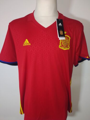 Maillot Neuf Officiel ESPAGNE Taille XL shirt Spain - Photo 1/8