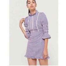 LAURA ASHLEY & URBAN OUTFITTERS Rose Prairie dress XS