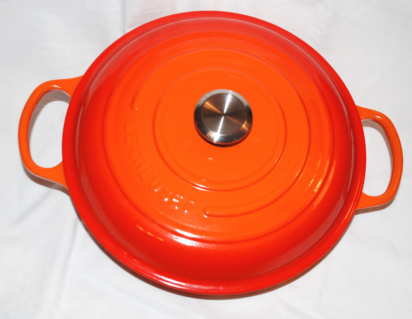 | LE CREUSET | Gourmet-Profitopf Signature - 30 cm - 3,5 Liter - OFENROT