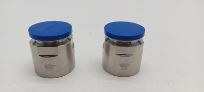 set of 2 sanitary solutions inc ss22mp 1.5'' female thread to clamp