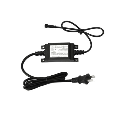 DC12V 8W Power Supply Transformer Waterproof for LED Deck Lights Kit Outdoor US