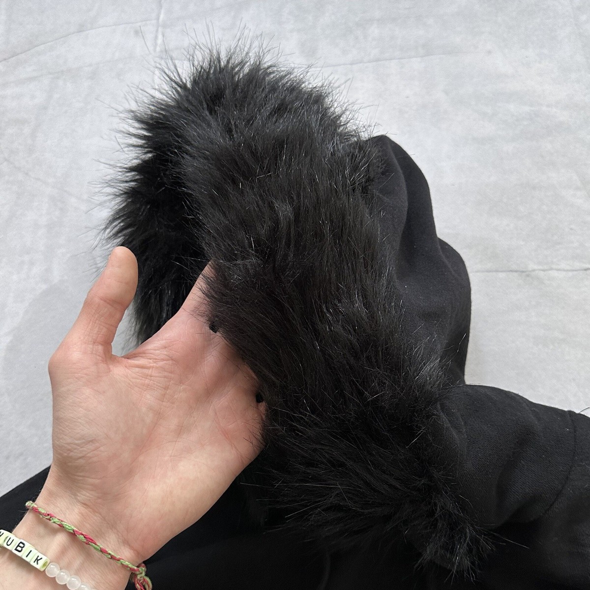 Gothic LGB If Six Was Nine Junya Watanabe Style Faux Fur