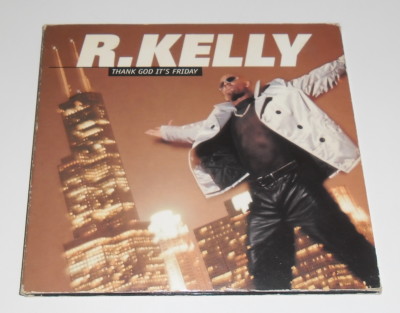 R KELLY - THANK GOD IT'S FRIDAY - 1996 UK 3 TRACK CD SINGLE IN DIGIPAK SLEEVE