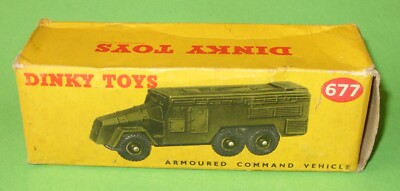 Dinky Toys 677, véhicule blindé de commandement, produit de 1957 à 1962, fabriqué en Angleterre - Canada