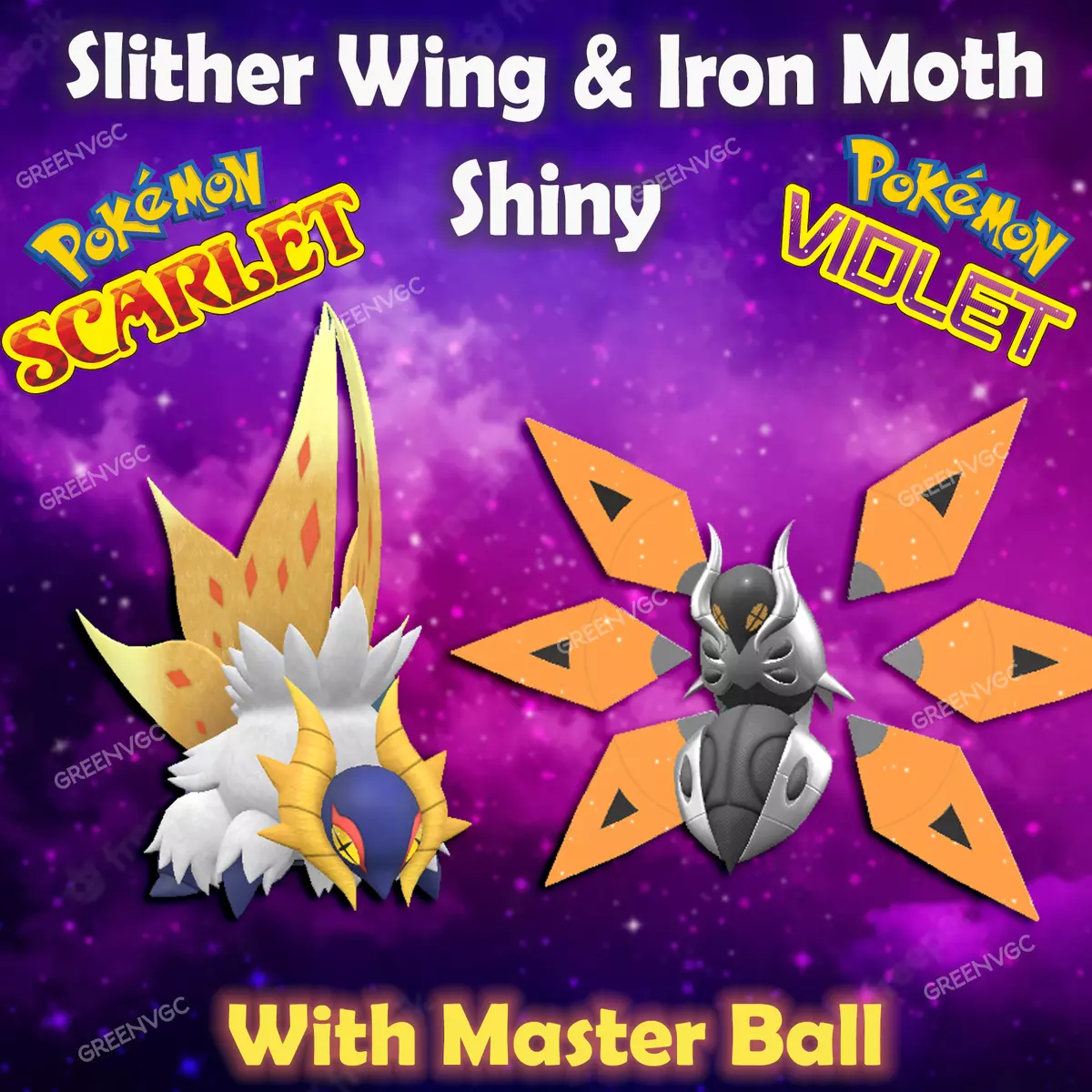 Shiny Slither Wing 6iv Battle Ready, Pokemon Scarlet and Violet