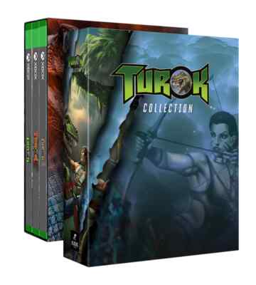 Turok 1•2•3 + スリップケース セット Limited Run Turok 1-3 Triple Pack Collection w/ Commemorative