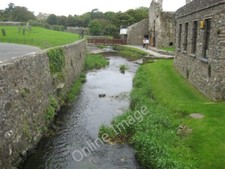 Photo 6x4 River Alun flowing between St David's Cathedral and the bishops c2009
