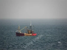 Photo 6x4 Trawler FR73 fishing off Galboly Cushendall Looking north-east  c2010