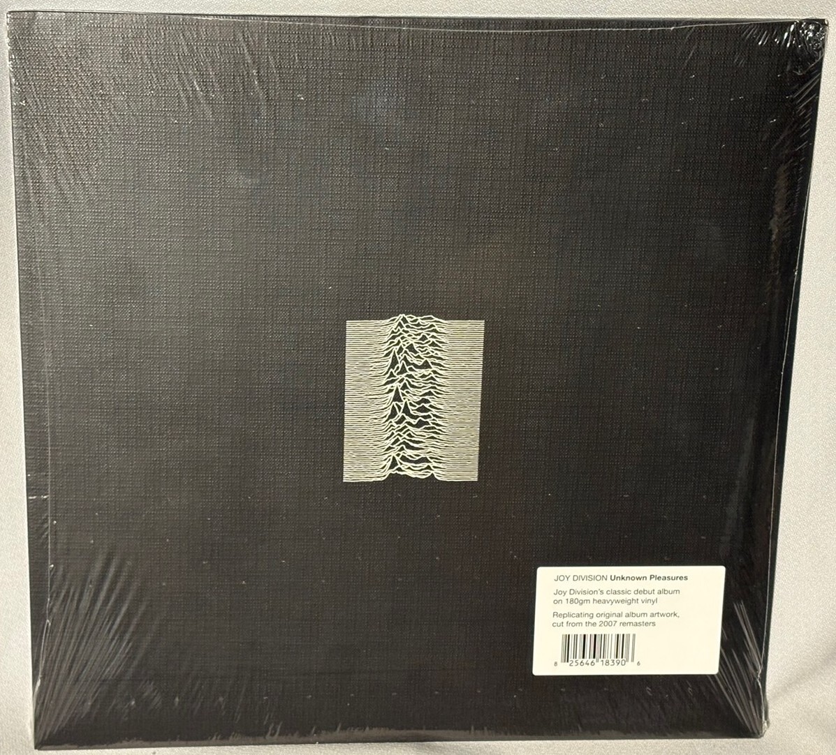 LP JOY DIVISION Unknown Pleasures (180g Vinyl Textured cover 2015