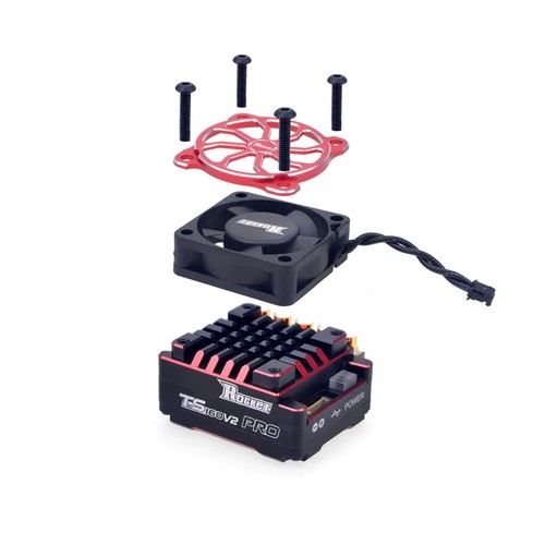 Surpass 1/10 Sensor Sin Escobillas ESC 160AMP TS160V2 Prueba de Agua ESC -ROJO- - Imagen 6 de 11