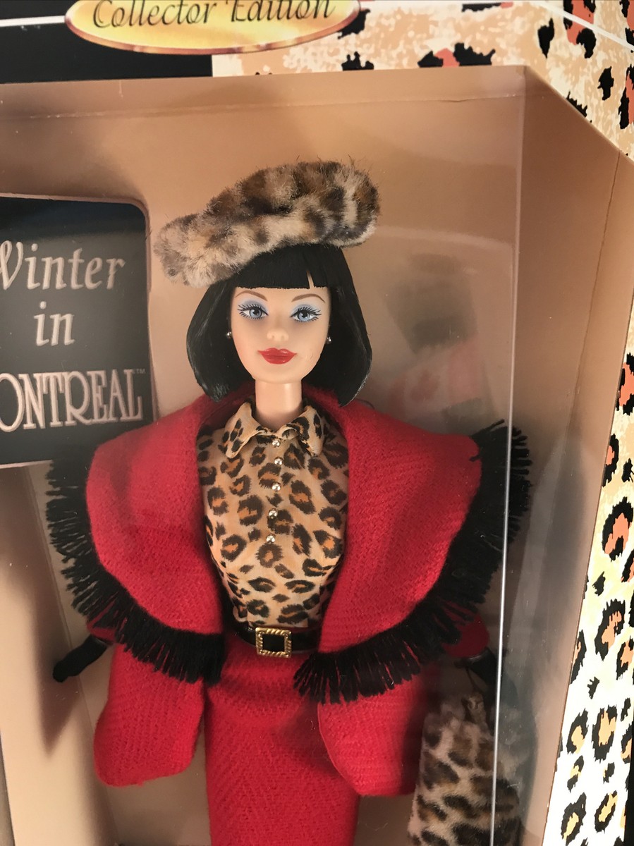 Lot of City seasons barbies~Winter in New York (1998)~Winter in