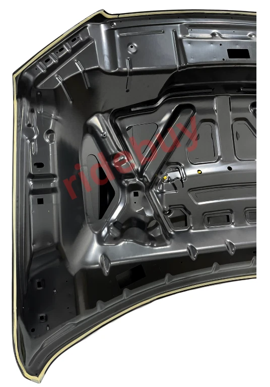 Fit 2017-2020 Ford F-150 Conversion Raptor Style Hood Dual Scoop W/ Rear Molding Foto 4 de 4